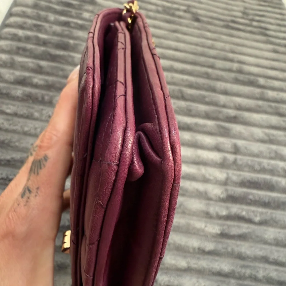 Chanel WOC- Purple Chanel 2.55 reissue - Picture 4 of 8